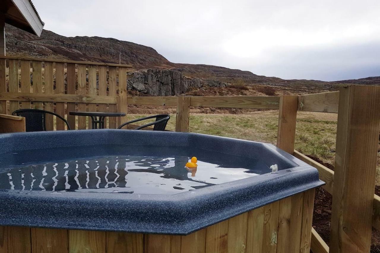 Hvammur 3 Hrakholar With Private Hot Tub Kaldrananes Ngoại thất bức ảnh